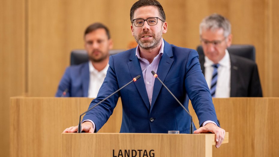 Philipp Fernis im Plenum