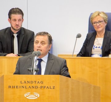 Thomas Roth im Landtag von Rheinland-Pfalz (Archivfoto)