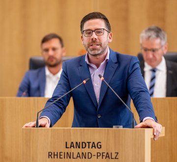 Philipp Fernis im Plenum